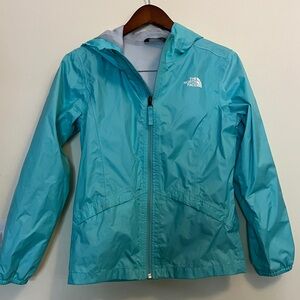 The North Face girls rain coat